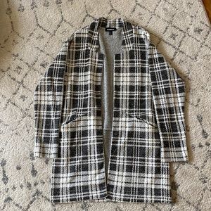Express plaid light coat